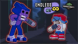Endless Friday Night Funkin Vs. Sonic.exe / Majin Sonic (Minecraft Animation)