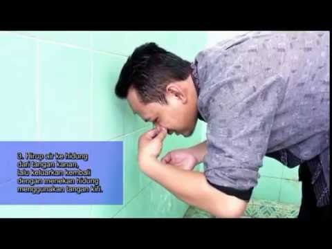 Tata Cara Berwudhu Sesuai Sunnah Rasul - YouTube