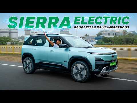 Tata Sierra Electric Drive Impressions & Range Test
