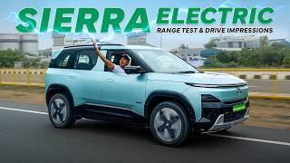 Tata Sierra Electric Drive Impressions & Range Test | Gagan Choudhary