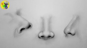 Drawing a Nose from Different Angles | How to Draw a Nose from Different Angles