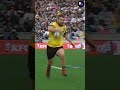 Dane Coles beating Beauden Barrett for a try  #Rugby #Viral #wc2023 #ytshort