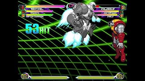 mvc2 Sentinel dizzy combo