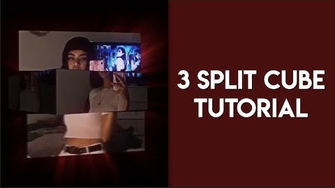 3 split cube tutorial after effects