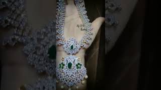 Beautiful Cz Stone Long Haram At Just 2700 For Orders Whatsapp 9959028658