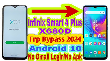 Infinix Smart 4 Plus (X680D) Android 10 Frp Bypass|New Trick 2024|Without Pc/Reset Frp 100% Working