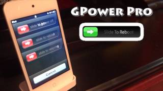 GPowerPro(Cydia Tweak) - Easily Access Respring  & Reboot Options