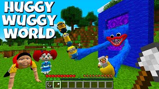 Don't build a PORTAL to the HUGGY WUGGY Poppy Playtime WORLD in Minecraft vs SQUID GAME - Gameplay by Scrapy 1,176,364 views 2 years ago 10 minutes