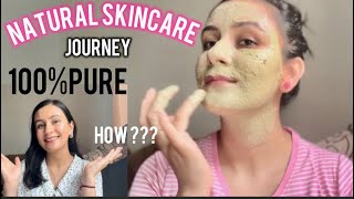 NATURAL Skincare  Journey 🥰 | My experience ✨