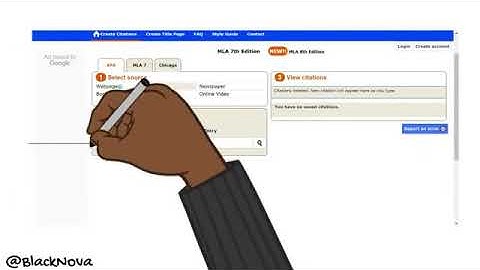 Citation in APA format by online reference citation generator assignment tutorial.