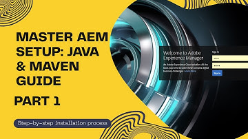 Installation of AEM Jar file, Setup Of AEM Environment Variable | AEM Tutorial Part 1