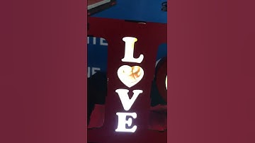 Sublimation LED Rotating Photo Lamp | #viral #youtubeshorts #tranding #shorts