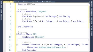 28 Interface In VB Net