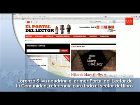 Lorenzo Silva apadrina el primer Portal del Lector de la Comunidad