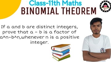 If a and b are distinct integers, prove that a–b is a factor of a^n – b^n, whene|| Worldeez Academy