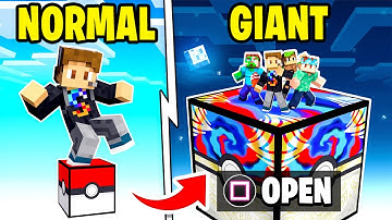 Upgrading LUCKY BLOCKS To GIANT LEGENDARY GOD BLOCKS!