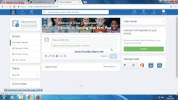 How to manage group in Edmodo