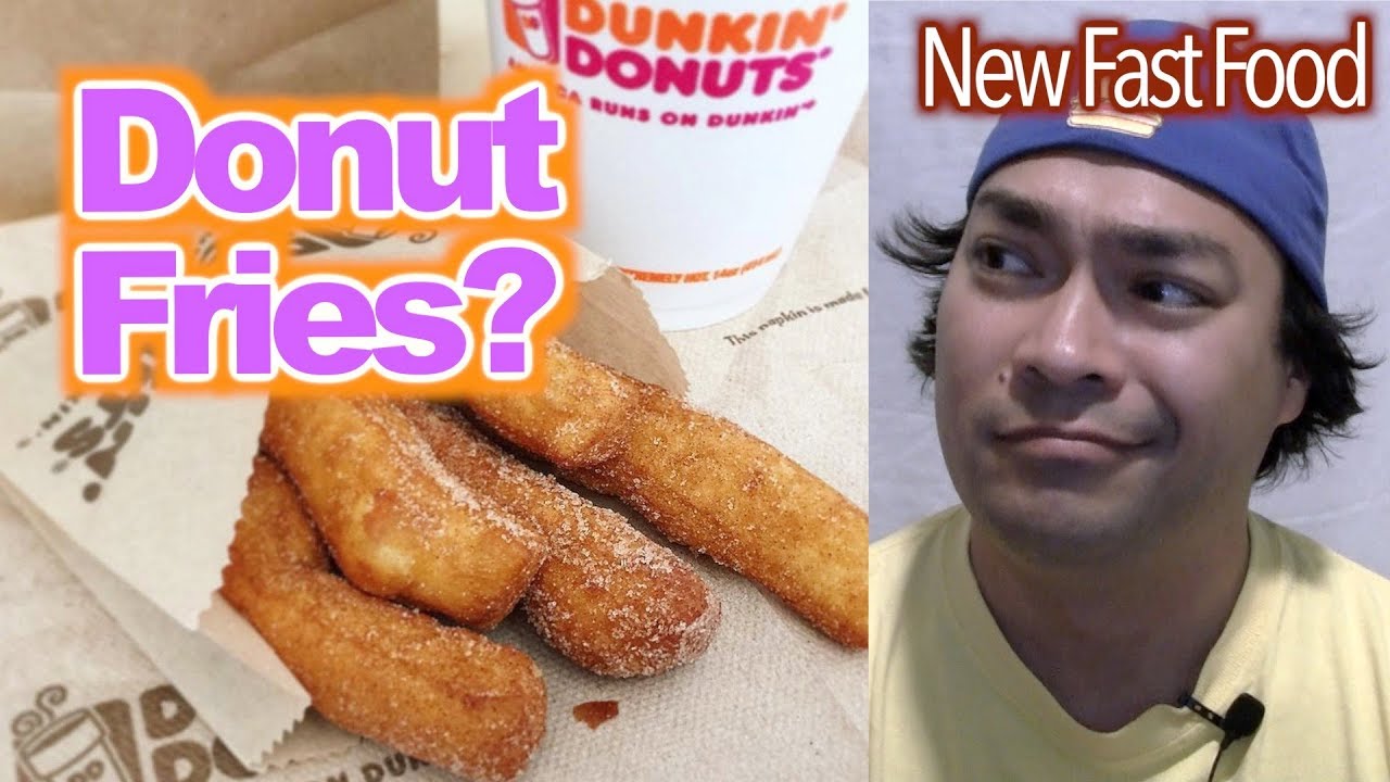 Doughnuts in stick form: Dunkin' debuts Donut Fries