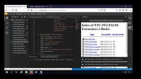 Funcions, Ordenar Arrays i Bucles en Php