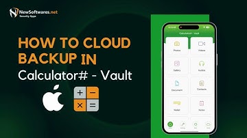How to Cloud Backup in Calculator# - Vault?
