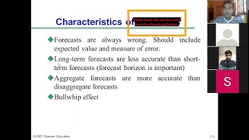 Part-1 Ch-7 Demand Forecasting; Unit-V; Supply Chain Management