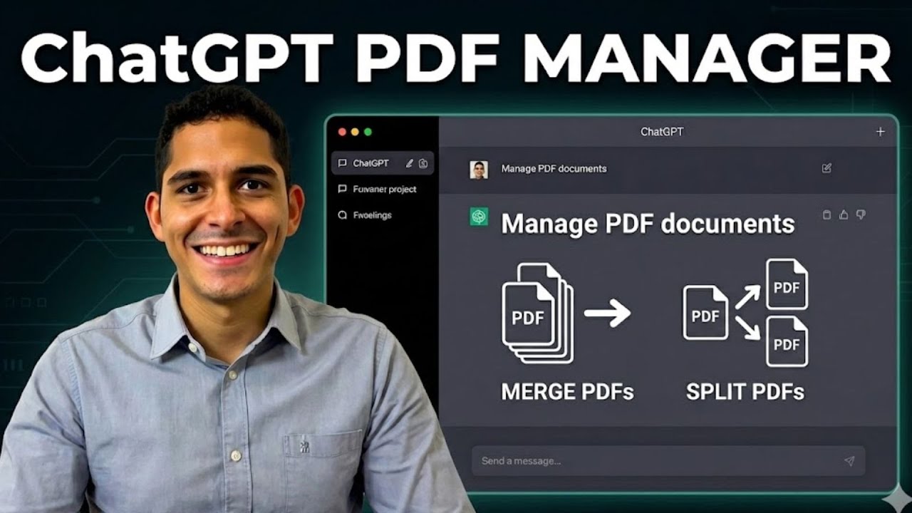 Como combinar y separar PDFs con ChatGPT