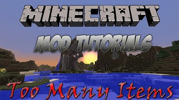 Minecraft 1.6.2   How To Install Too Many Items