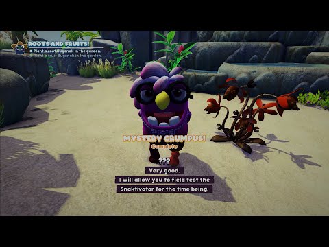 Bugsnax: Part 14 - ROOTS AND FRUITS!(fruit) & MYSTERY GRUMPUS! & FIND GRAMBLE! - PS5 4K Gameplay