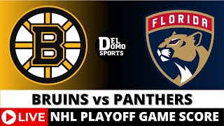 BOSTON BRUINS VS FLORIDA PANTHERS LIVE 🏒 NHL Playoff Game Score MAY 6, 2024 - Game 5