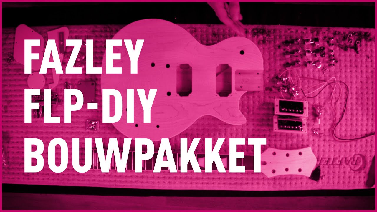 Fazley FST-DIY Blank guitare électrique en kit