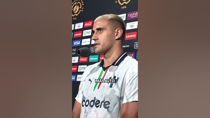 RAYADOS' NAME HIGH! Berterame highlights the club's role in the Club World Cup