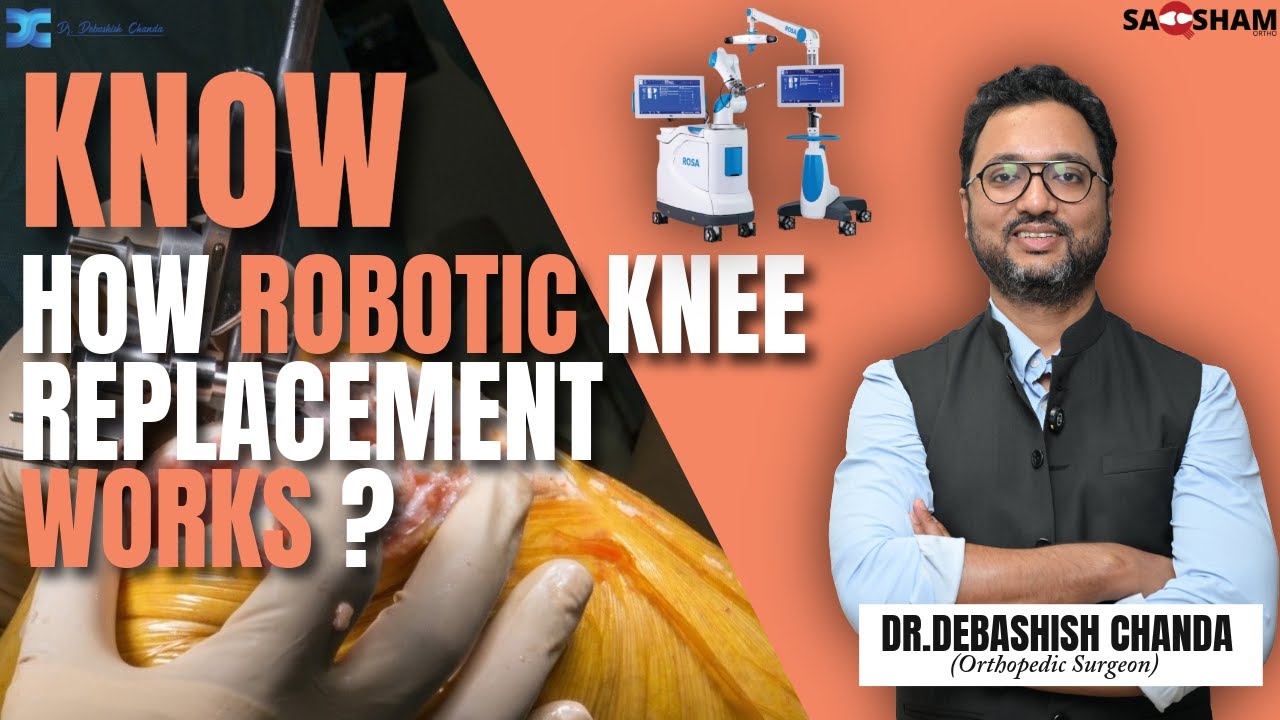 Surgical steps how to do robotic knee replacement with Rosa ? - YouTube