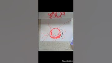 Demon slayer stickman fight flipbook animation #shorts