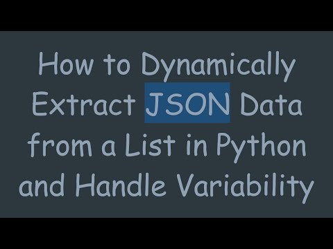 How to Dynamically