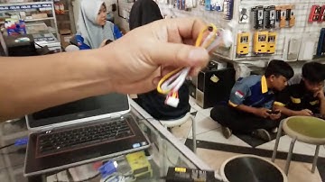 VIDEO PENGECEKAN PANEL LVDS TESTER LCD MANTAP