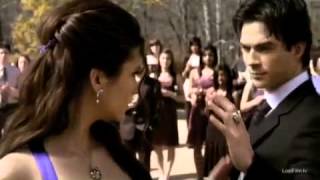Дневники вампира The Vampire Diaries, 2009   Elena and Damon are dancing