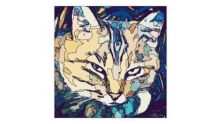 Футаж. " Рисунок кота ( или кошки?)" Необычная техника прорисовки))) Футаж. " Рисунок кота ( или кошки?)" Необычная техника прорисовки)))