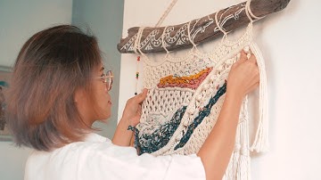 𝗪𝗔𝗩𝗘𝗦 🌊 - Macrame Tapestry Wall Hanging | Macrame in Hoi An | Designed by LIT DECOR