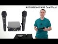 Радиосистема с двумя ручными микрофонами AKG WMS40Mini2Vocal