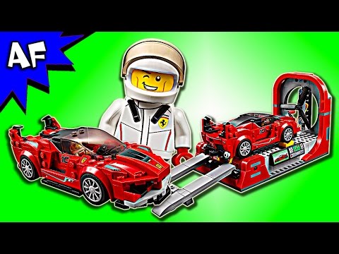 プリチャン Lego Speed Champions Ferrari FXX K & Development Center