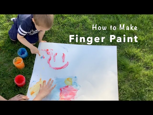 Brillant Toddler Finger Painting Craft! Painting Made Easy for