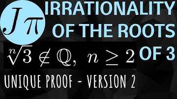 Unique Proof of the Irrationality of the Roots of 3 - TAKE 2