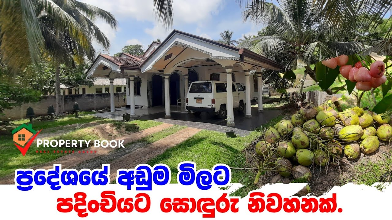 House for sale in srilanaka/House for sale in marawila/Wennappuwa idam gewal/Lankawe gewal/Land sale