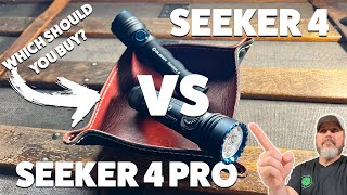 Olight Seeker 4 vs Seeker 4 Pro: Which should you buy? (Comparison & Beam Test)