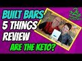 Are Built Bars keto?  Can you eat Built bars on keto