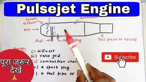 Pulsejet engine || working and construction || thermodynamic cycle and performance analysis