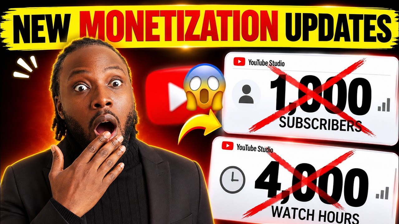 🚨 YouTube Just Changed Monetization! New Creators Need to Know This in 2026