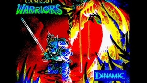 CAMELOT WARRIORS (Re-release /Bugfixed /Easy & Hard mode /2 loading screens) Walkthrough,ZX Spectrum