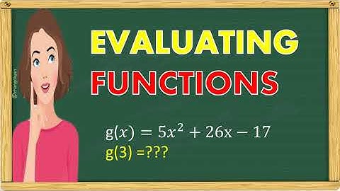 EVALUATING FUNCTIONS|GRADE 11 GENERAL MATHEMATICS QUARTER 1|CHANG DAYAN