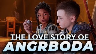 God of War Ragnarok The Love Story of Loki and Angrboda - Atreus and Angrboda ALL SCENES + Romance